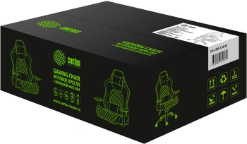 Кресло игровое Cactus  CS-CHR-130-M с вибромассажем