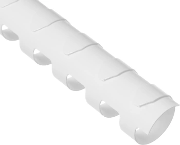 Пружины для переплета пластиковые Heleos d=14мм 90-111лист A4 белый (100шт)  BCA4-14W