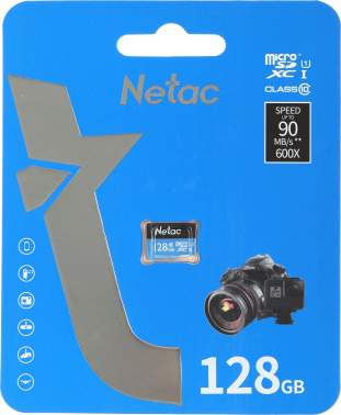 Флеш карта microSDXC 128GB Netac  NT02P500STN-128G-S