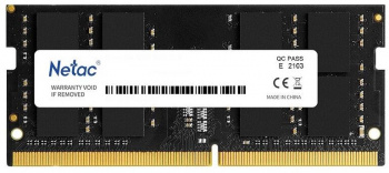 Память DDR4 16Gb 2666MHz Netac  NTBSD4N26SP-16