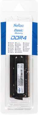 Память DDR4 4Gb 2666MHz Netac  NTBSD4N26SP-04