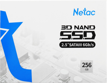 Накопитель SSD Netac SATA-III 256GB NT01N600S-256G-S3X