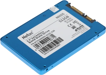 Накопитель SSD Netac SATA-III 512GB NT01N600S-512G-S3X