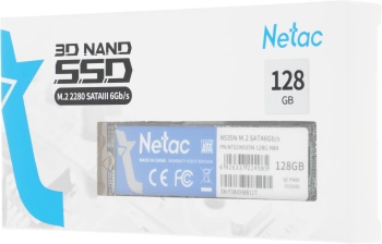 Накопитель SSD Netac SATA-III 128GB NT01N535N-128G-N8X