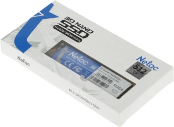Накопитель SSD Netac SATA-III 512GB NT01N535N-512G-N8X
