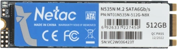 Накопитель SSD Netac SATA-III 512GB NT01N535N-512G-N8X