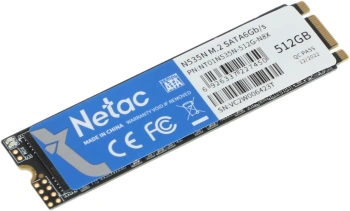 Накопитель SSD Netac SATA-III 512GB NT01N535N-512G-N8X