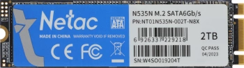 Накопитель SSD Netac SATA-III 2TB NT01N535N-002T-N8X