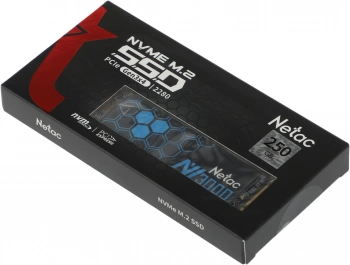 Накопитель SSD Netac PCIe 3.0 x4 250GB NT01NV3000-250-E4X