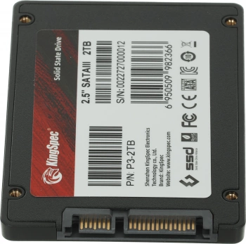 Накопитель SSD Kingspec SATA-III 2TB P3-2TB