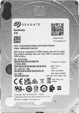 Жесткий диск Seagate SATA-III 5TB  ST5000LM000