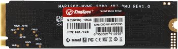 Накопитель SSD Kingspec PCIe 3.0 x4 128GB NX-128