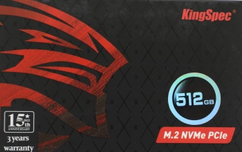 Накопитель SSD Kingspec PCIe 3.0 x4 512GB NX-512