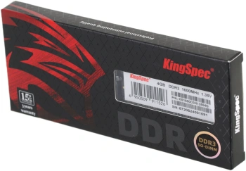 Память DDR3 4GB 1600MHz Kingspec  KS1600D3N13504G