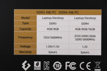 Память DDR4 4GB 2666MHz Kingspec  KS2666D4P12004G
