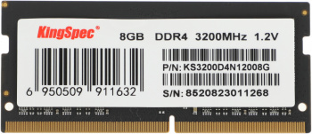 Память DDR4 8GB 3200MHz Kingspec  KS3200D4N12008G