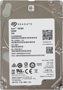 Жесткий диск Seagate SAS 3.0 300GB  ST300MM0048