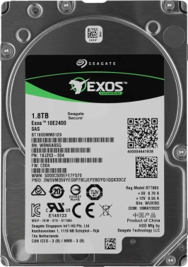 Жесткий диск Seagate SAS 3.0 1800GB  ST1800MM0129