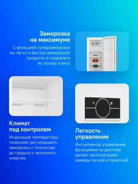 Морозильная камера Beko B3RFNK312W
