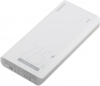Мобильный аккумулятор Romoss Sense 6F 20000mAh 3A PD 2xUSB белый