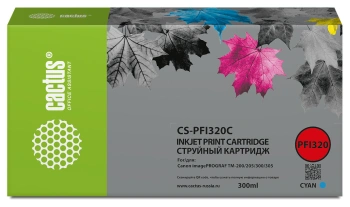 Картридж струйный Cactus CS-PFI320C