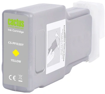 Картридж струйный Cactus CS-PFI320Y