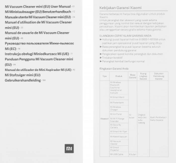 Пылесос ручной Xiaomi Mi Vacuum Cleaner Mini EU