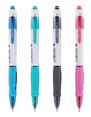 Набор ручек шариков. автоматическая Deli Arris EQ18-BL-P