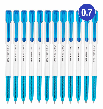 Набор ручек шариков. Deli Arrow EQ23-BL-P