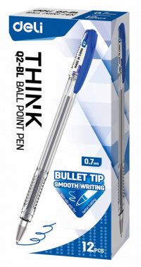 Набор ручек шариков. Deli Think EQ2-BL-P