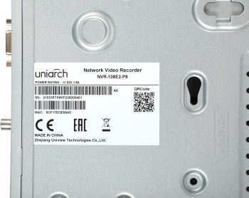 Видеорегистратор UNV  NVR-108E2-P8