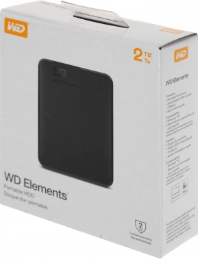 Жесткий диск WD USB3.0 2TB WDBU6Y0020BBK-WESN