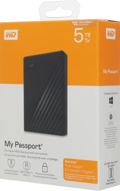 Жесткий диск WD USB3.2 Gen1 5TB WDBPKJ0050BBK-WESN