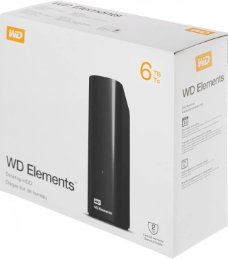 Жесткий диск WD USB3.0 6TB WDBWLG0060HBK-EESN