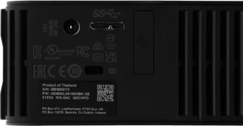 Жесткий диск WD USB3.0 16TB WDBWLG0160HBK-EESN