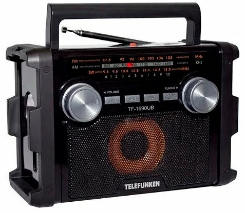 Радиоприемник портативный Telefunken TF-1690UB