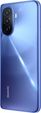 Смартфон Huawei nova Y70 128Gb 4Gb голубой перламутр моноблок 3G 4G 2Sim 6.75