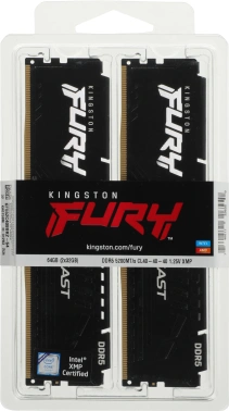 Память DDR5 2x32GB 5200MHz Kingston  KF552C40BBK2-64