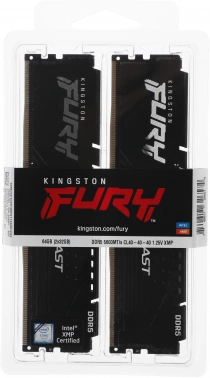 Память DDR5 2x32GB 5600MHz Kingston  KF556C40BBK2-64