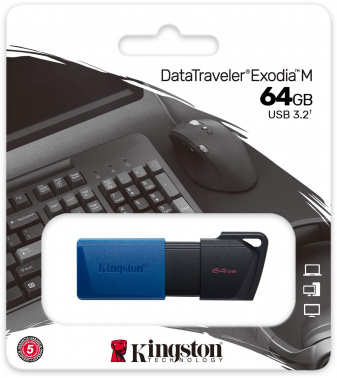 Флеш Диск Kingston 64Gb DataTraveler Exodia M