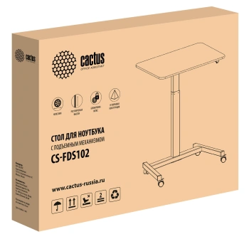 Стол для ноутбука Cactus  CS-FDS102WWT