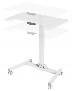 Стол для ноутбука Cactus  CS-FDE101WWT