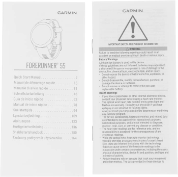 Смарт-часы Garmin Forerunner 55