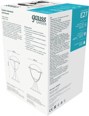 Светильник садово-парк. Gauss  GD029
