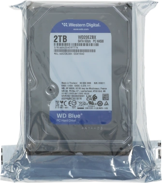 Жесткий диск WD SATA-III 2Tb  WD20EZBX