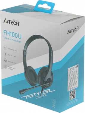 Наушники с микрофоном A4Tech Fstyler FH100U