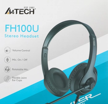 Наушники с микрофоном A4Tech Fstyler FH100U