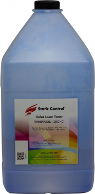 Тонер Static Control TRMPTCOL-1KG-C