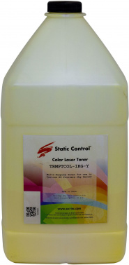 Тонер Static Control TRMPTCOL-1KG-Y
