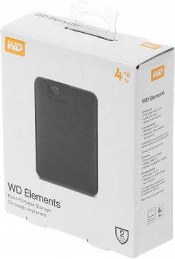 Жесткий диск WD USB3.0 4TB WDBU6Y0040BBK-WESN